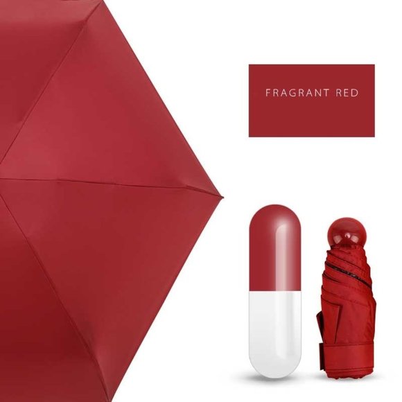 Accessories - Portable Mini Folding Capsule Umbrella